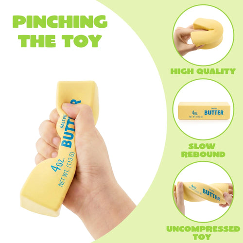 Extra Large Butter Stick Squishy Toy